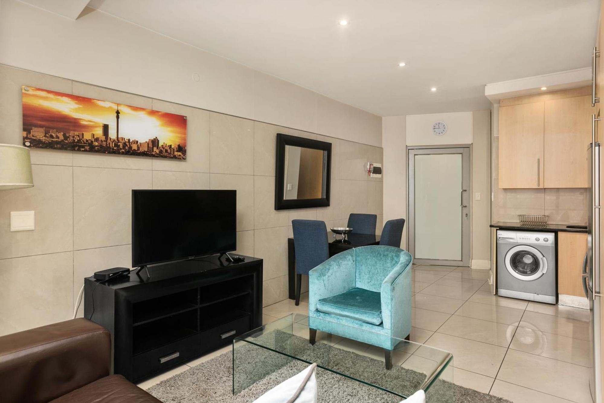 Hydro Park Residences In Sandton With Generator 约翰内斯堡 外观 照片