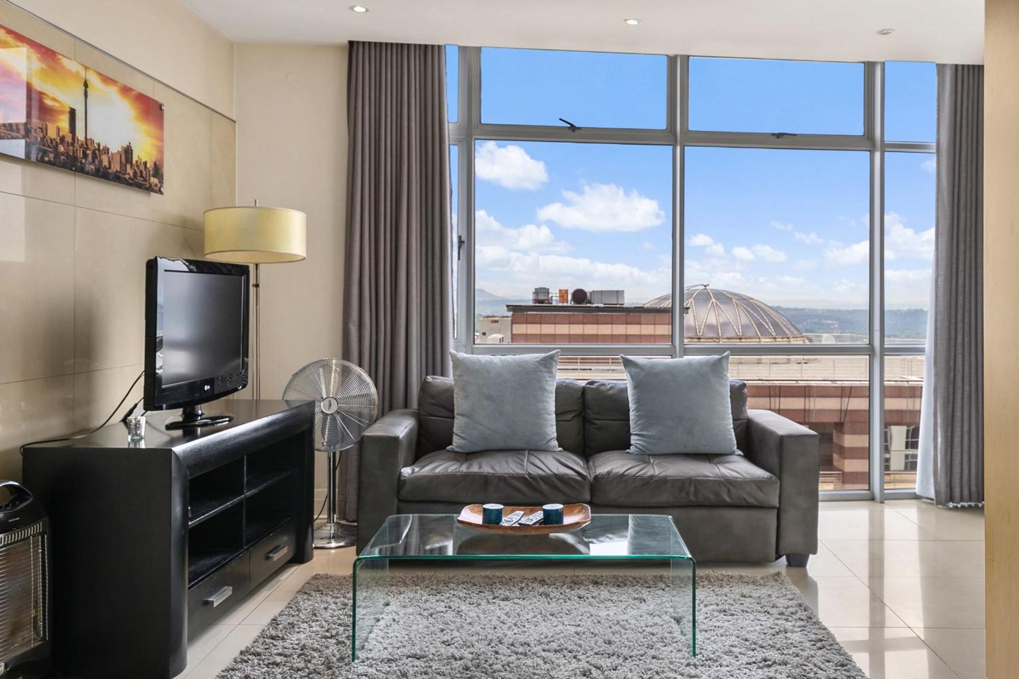 Hydro Park Residences In Sandton With Generator 约翰内斯堡 外观 照片