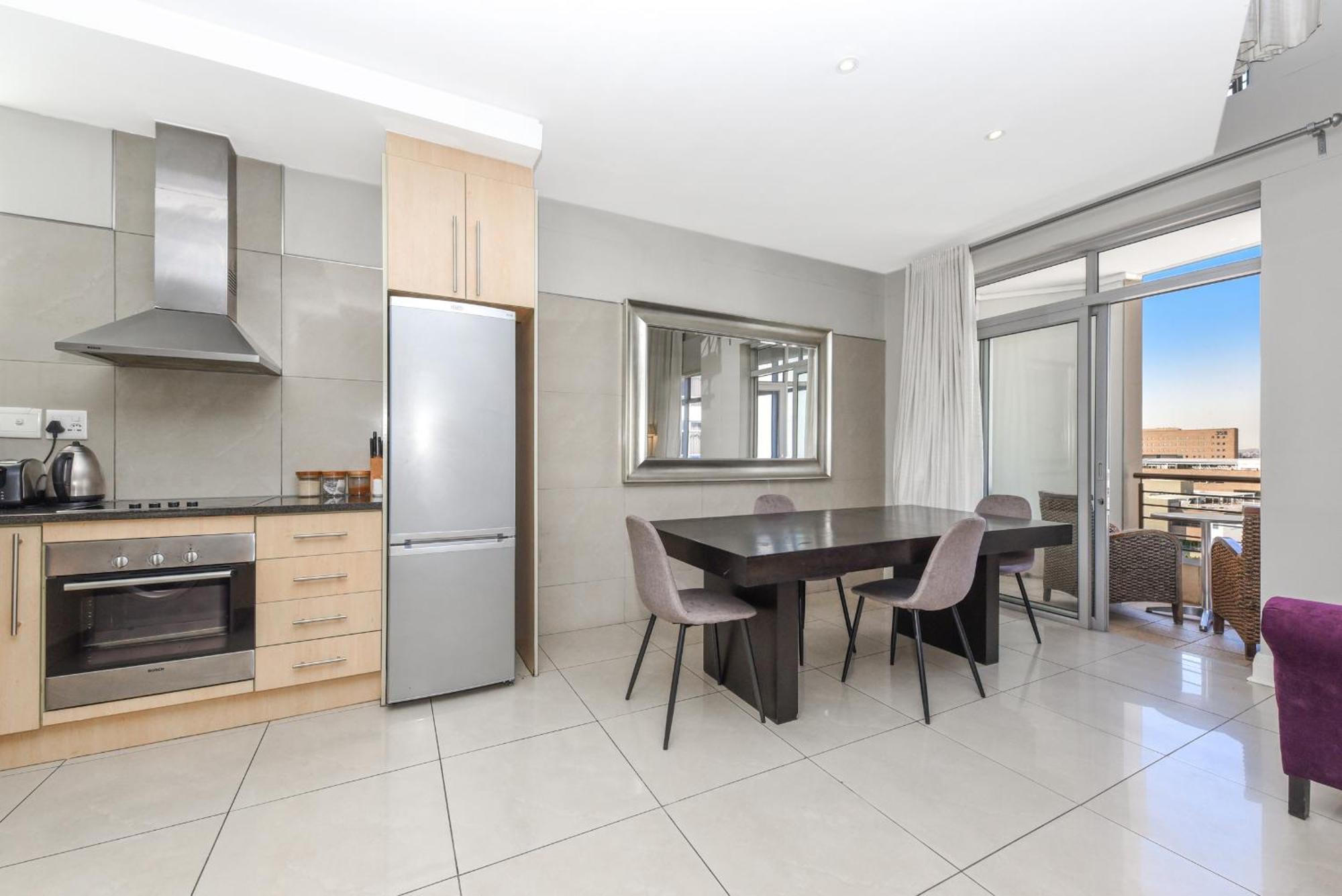Hydro Park Residences In Sandton With Generator 约翰内斯堡 外观 照片