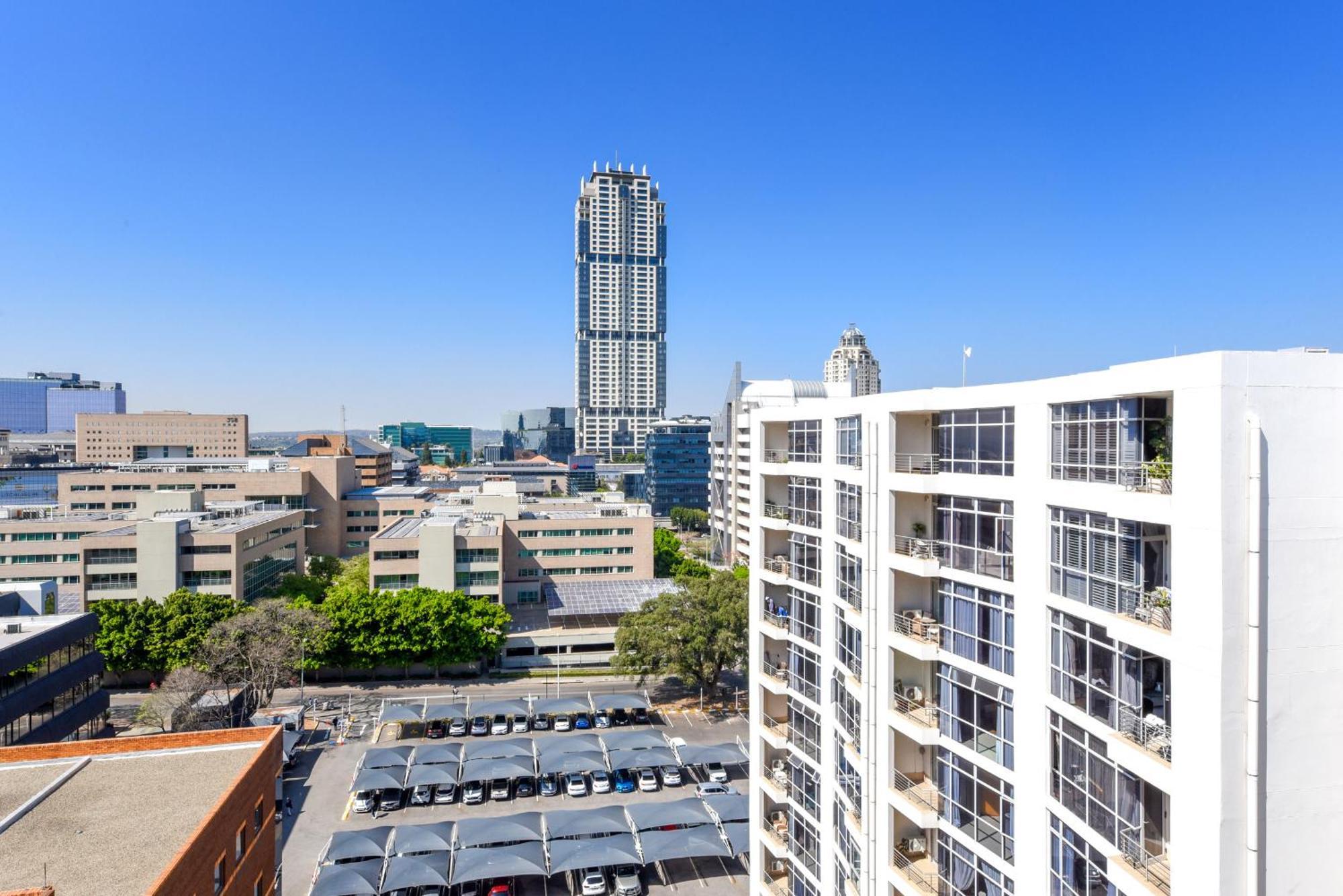 Hydro Park Residences In Sandton With Generator 约翰内斯堡 外观 照片