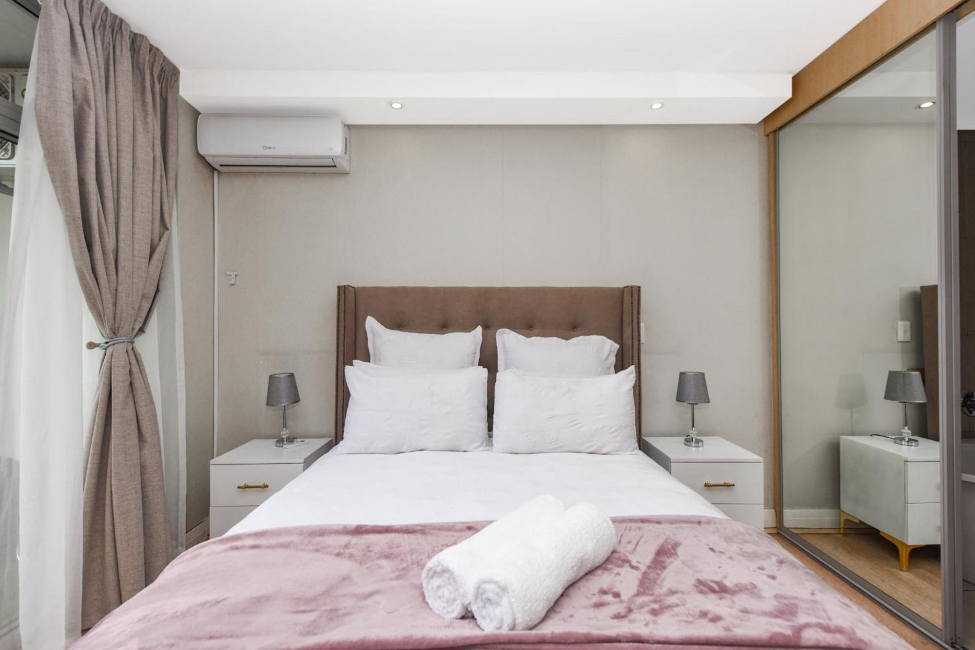Hydro Park Residences In Sandton With Generator 约翰内斯堡 外观 照片